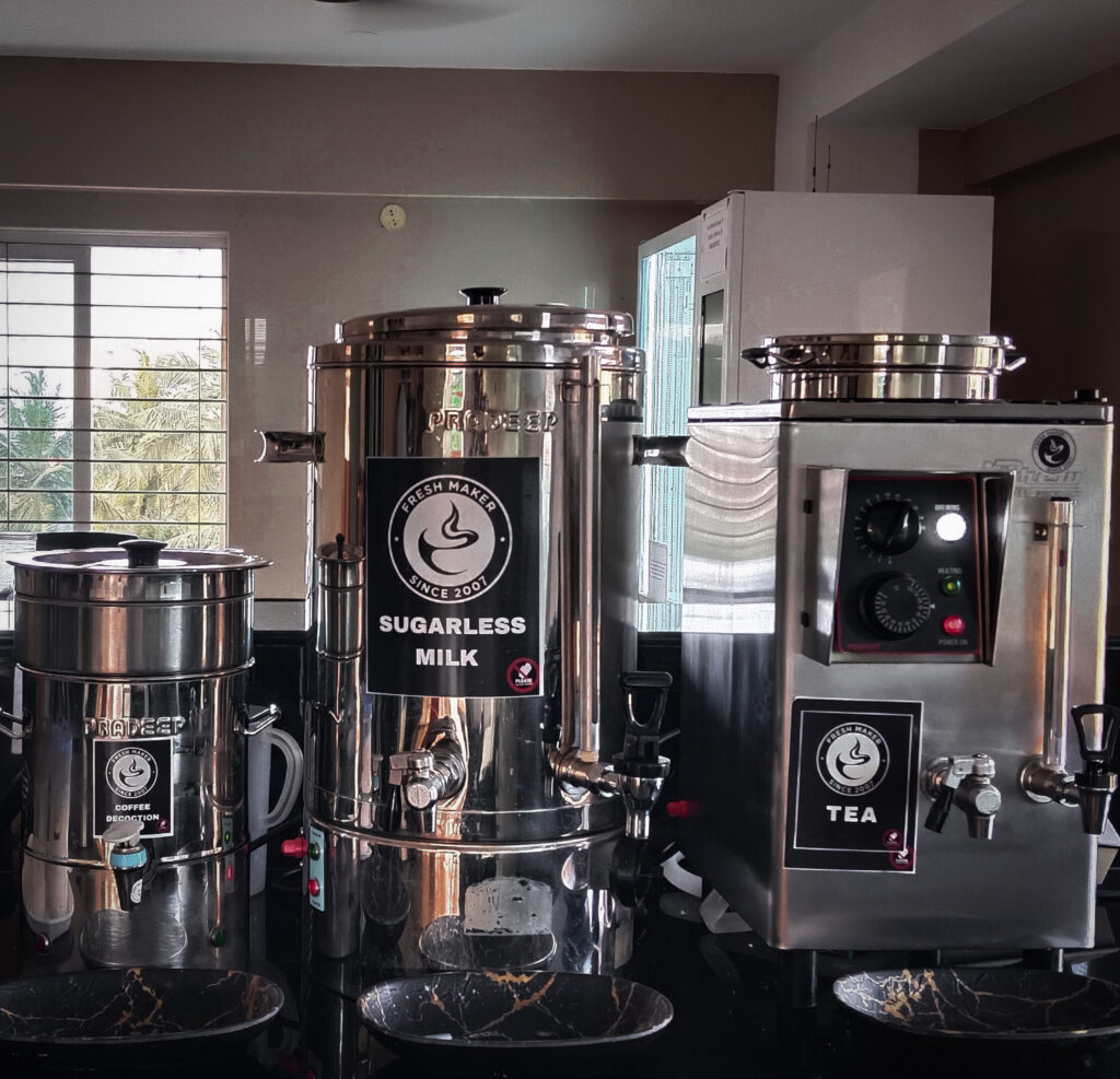 Fresh Maker live beverage counter