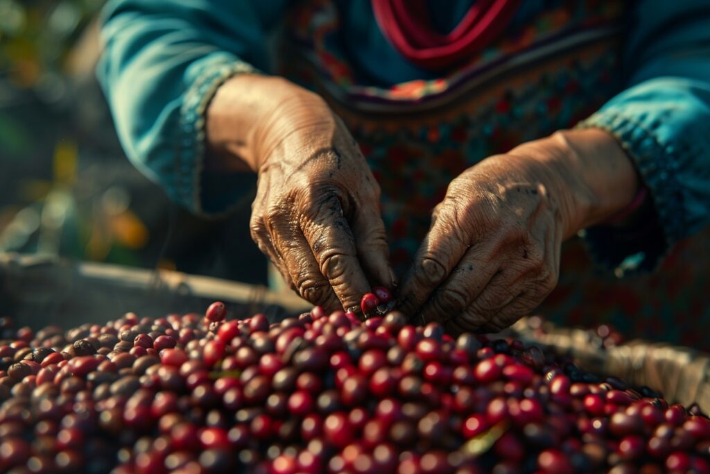 Traditional Coffee Harvesting in Chikkamagaluru